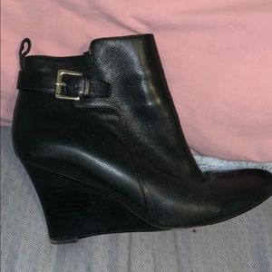 Ann Taylor booties with wedge!